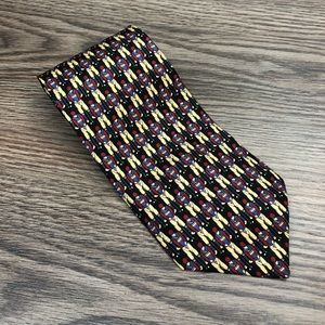 Jack Nicklaus Navy Golfer Golf Pattern Tie